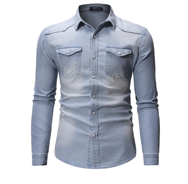 Camisa Jeans Masculina Urban Fit