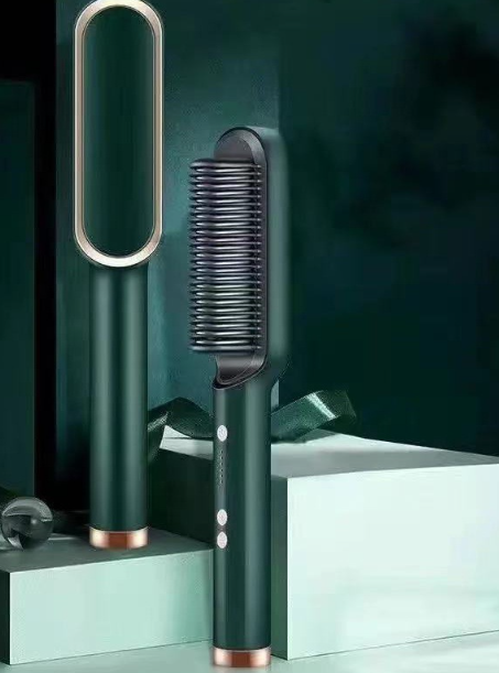 Escova Alisadora Térmica de Bastão Duplo