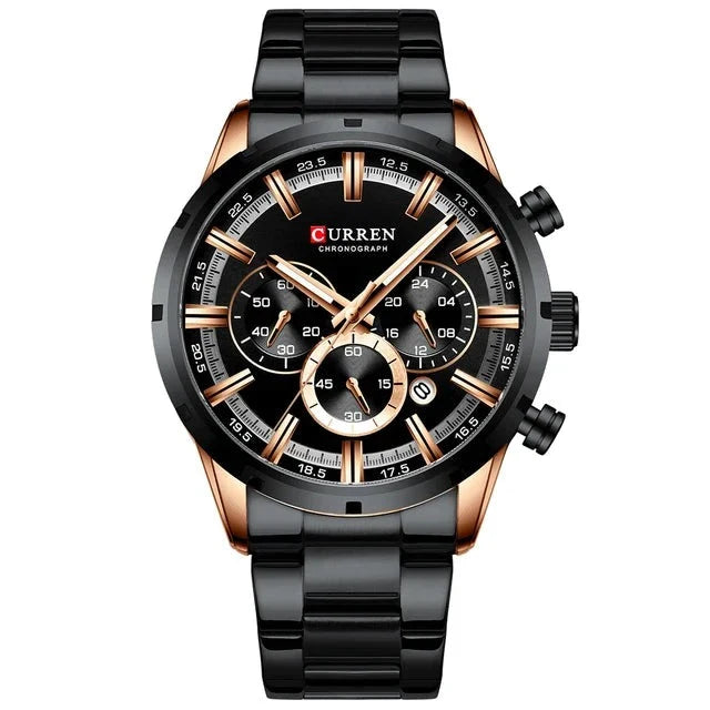 Relógio Curren Masculino de Luxo Original [Navigator Pro]