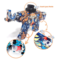 Arma Elétrica Lança Bolinhas De Gel