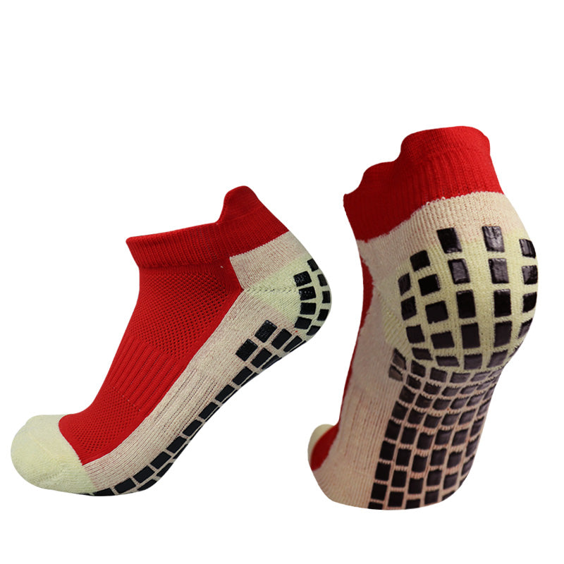 Meias Esportivas Antiderrapantes de Cano Curto