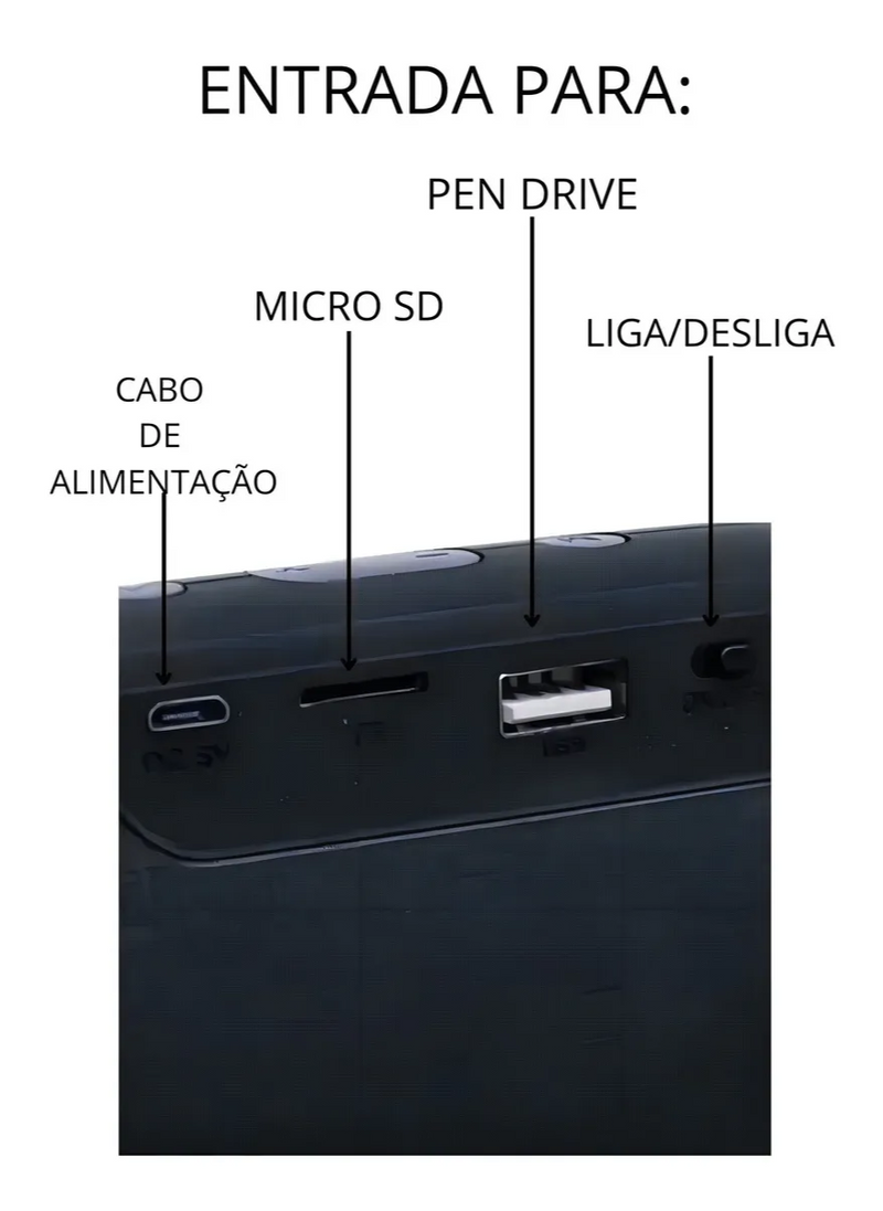 Caixa de Som Charge MINI 3