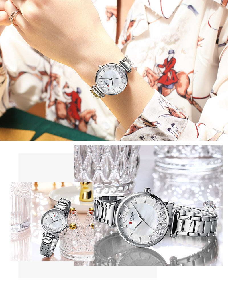 Relógio Feminino Curren Original [Saren]