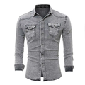 Camisa Jeans Masculina Urban Fit