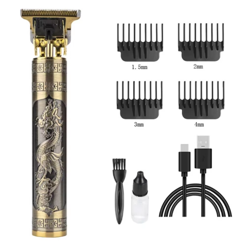 Barbeador Hair Trimmer YT-07 Maquina Dragão