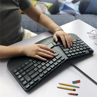 Teclado Dividido Ergonômico com Fio