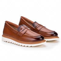 Sapato Mocassim Tratorado Masculino Social Casual