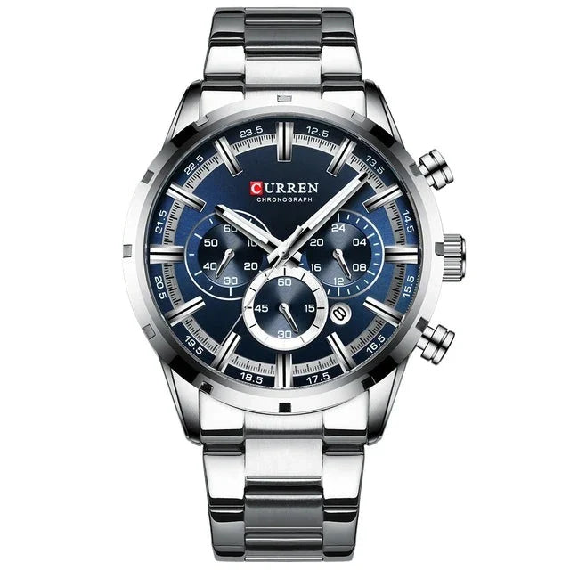 Relógio Curren Masculino de Luxo Original [Navigator Pro]
