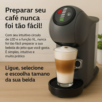 Cafeteira Arno Dolce Gusto Genio S Basic Grafite 220V