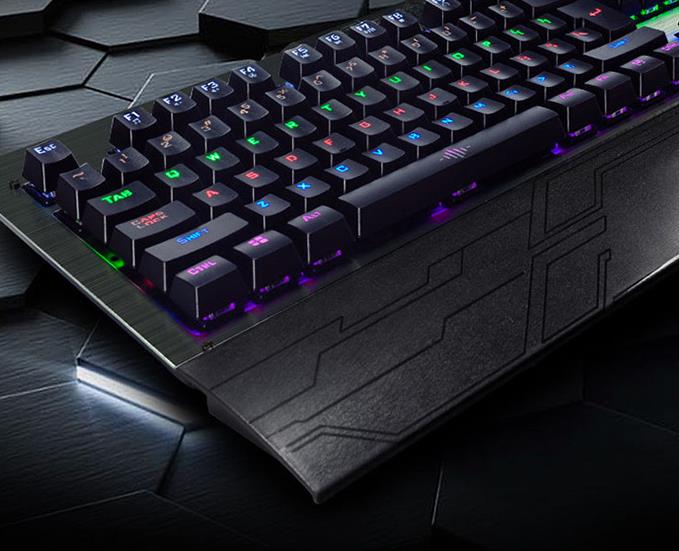 Teclado Gamer Mecanico Switch Blue Bk-GX1