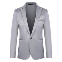Blazer Daintiness Slim Casual de Um Botão Botão