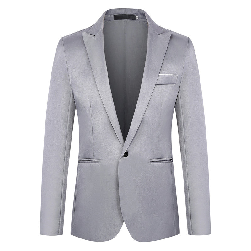 Blazer Daintiness Slim Casual de Um Botão Botão