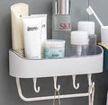 Prateleira Multifuncional para Banheiro Montada