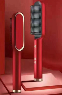 Escova Alisadora Térmica de Bastão Duplo