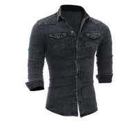 Camisa Jeans Masculina Urban Fit