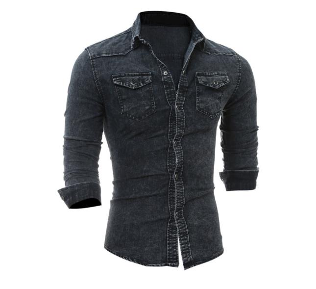 Camisa Jeans Masculina Urban Fit