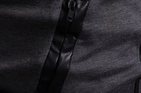 Jaqueta Masculina Estilo Britânico Com Gola Alta