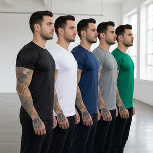 Kit com 5 Camisetas Dry Fit