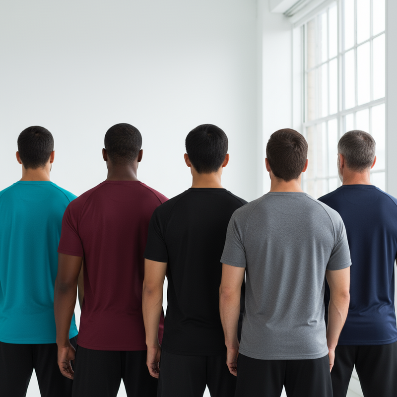 Kit 5 Camisetas Dry Fit Masculina