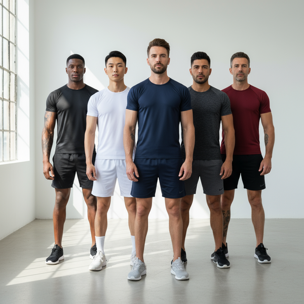 Kit 5 Camisetas Dry Fit Masculina