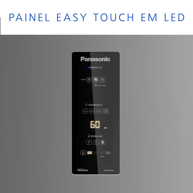 Geladeira/Refrigerador Panasonic Frost Free Duplex Inverse BB64
