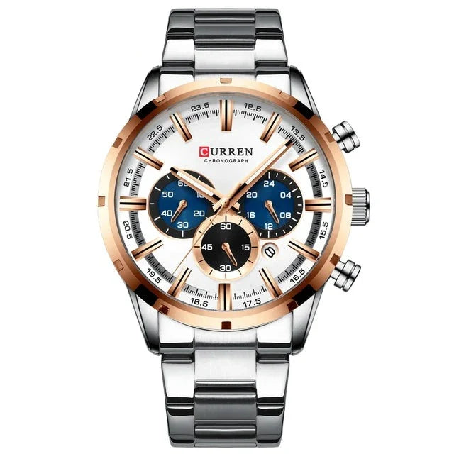 Relógio Curren Masculino de Luxo Original [Navigator Pro]