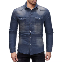 Camisa Jeans Masculina Urban Fit