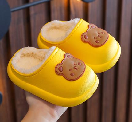 Chinelo Infantil Ursinho de Algodão