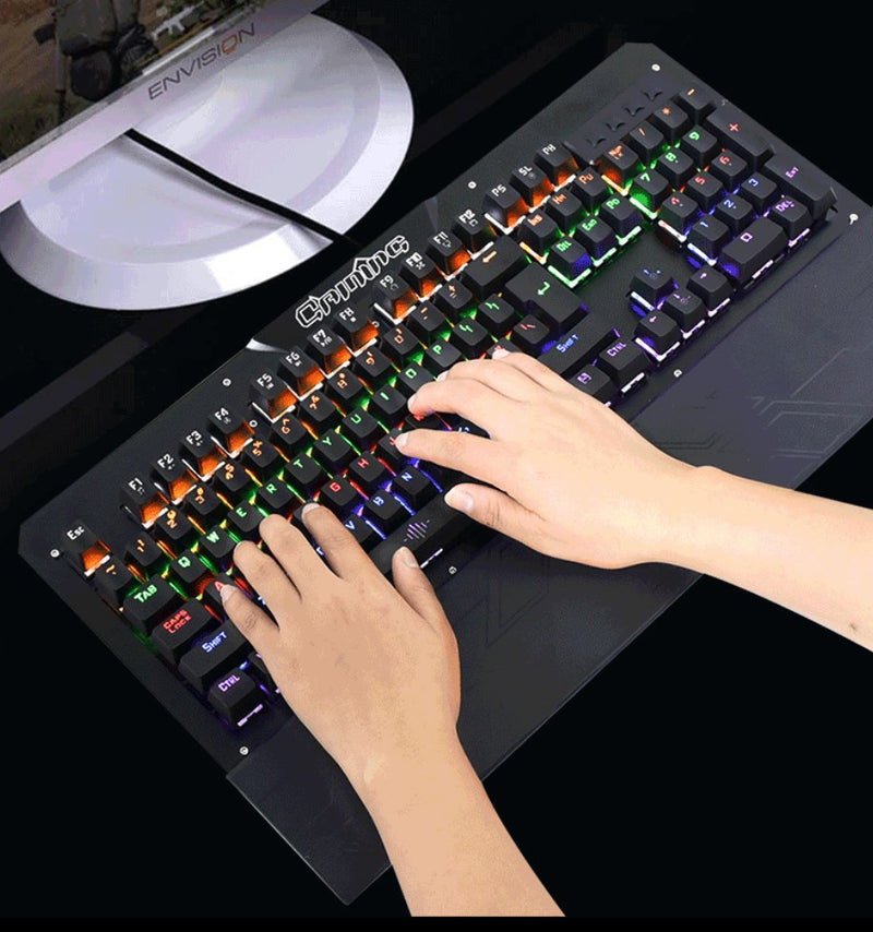 Teclado Gamer Mecanico Switch Blue Bk-GX1