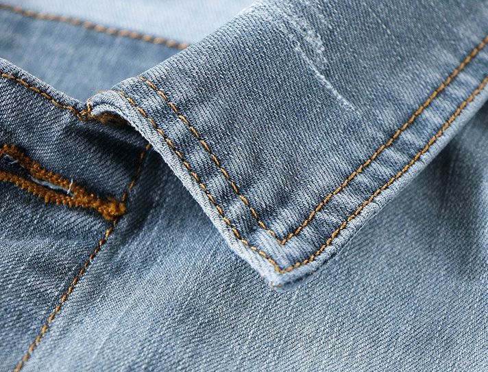 Jaqueta Jeans Distressed Classic