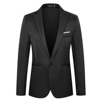 Blazer Daintiness Slim Casual de Um Botão Botão