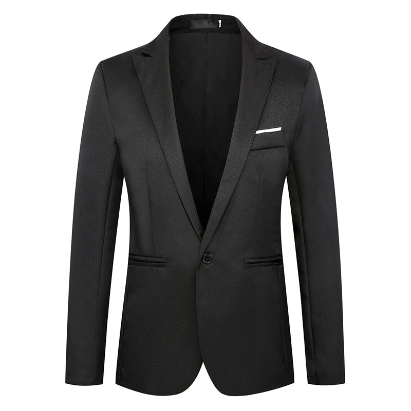 Blazer Daintiness Slim Casual de Um Botão Botão