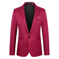 Blazer Daintiness Slim Casual de Um Botão Botão