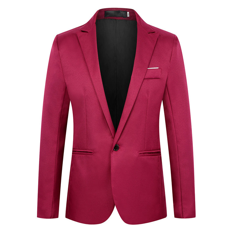 Blazer Daintiness Slim Casual de Um Botão Botão