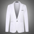 Blazer Daintiness Slim Casual de Um Botão Botão