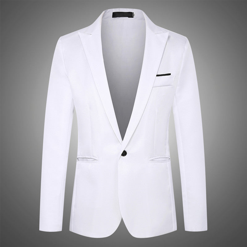 Blazer Daintiness Slim Casual de Um Botão Botão