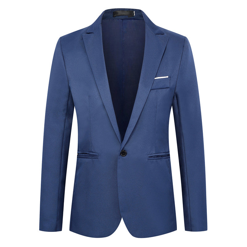 Blazer Daintiness Slim Casual de Um Botão Botão