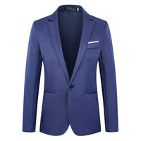 Blazer Daintiness Slim Casual de Um Botão Botão