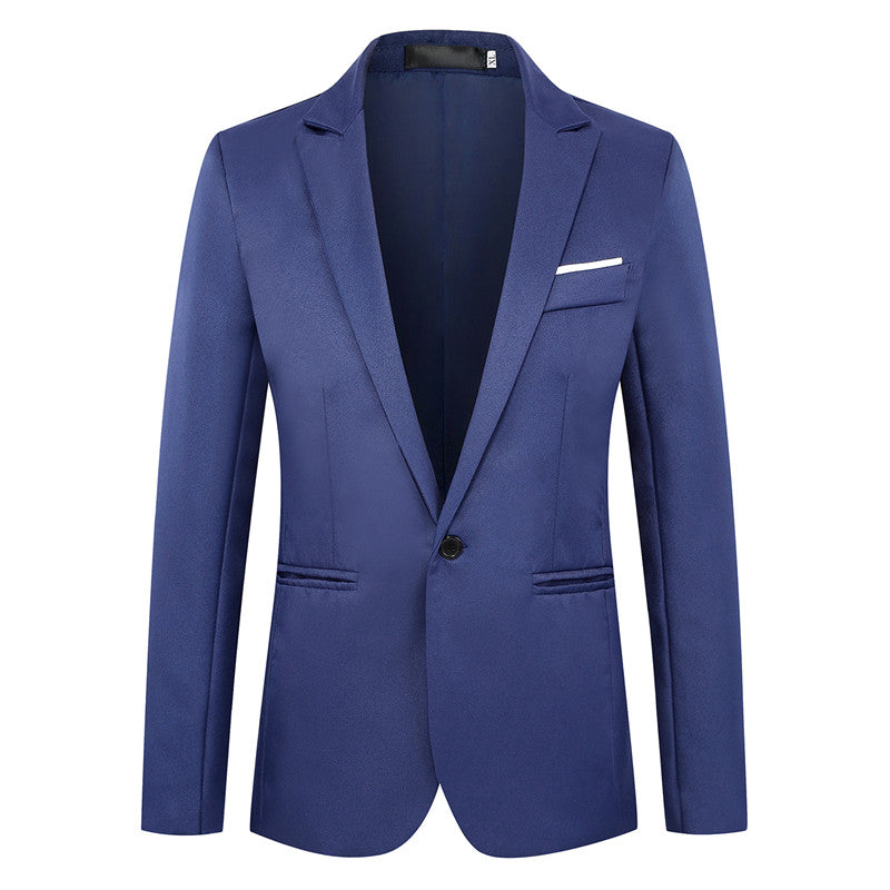 Blazer Daintiness Slim Casual de Um Botão Botão