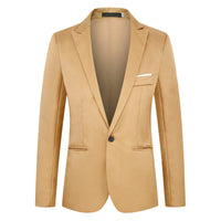 Blazer Daintiness Slim Casual de Um Botão Botão