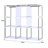 Guarda Roupa Portátil Dobrável Multifuncional