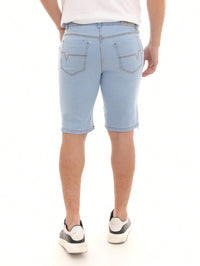 Bermuda Jeans Masculina Modelo Claro Premium