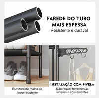 Guarda Roupas Portátil Multifuncional
