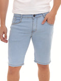 Bermuda Jeans Masculina Modelo Claro Premium