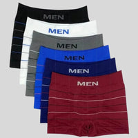 Kit com 6/12 Cuecas Boxer Masculinas de Microfibra