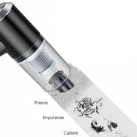 Aspirador de Pó Portátil Recarregável 120w