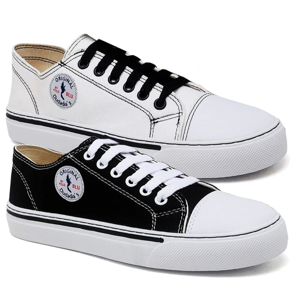 Kit 2 Pares Tênis Feminino Casual Polo Blu