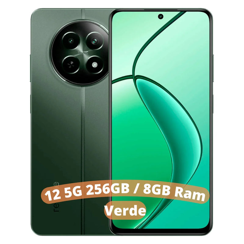 Realme 12 5G (512GB/8GB) Processador Dimensity 6100 Plus - Carregador 45W