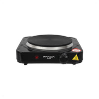 Fogão Elétrico Portátil Cooktop de Mesa / 1 Boca 1000W (Preto / Branco)