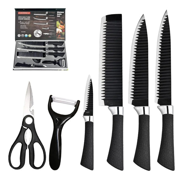 Kit Completo de Facas de Cozinha Profissionais (Conjunto Premium)